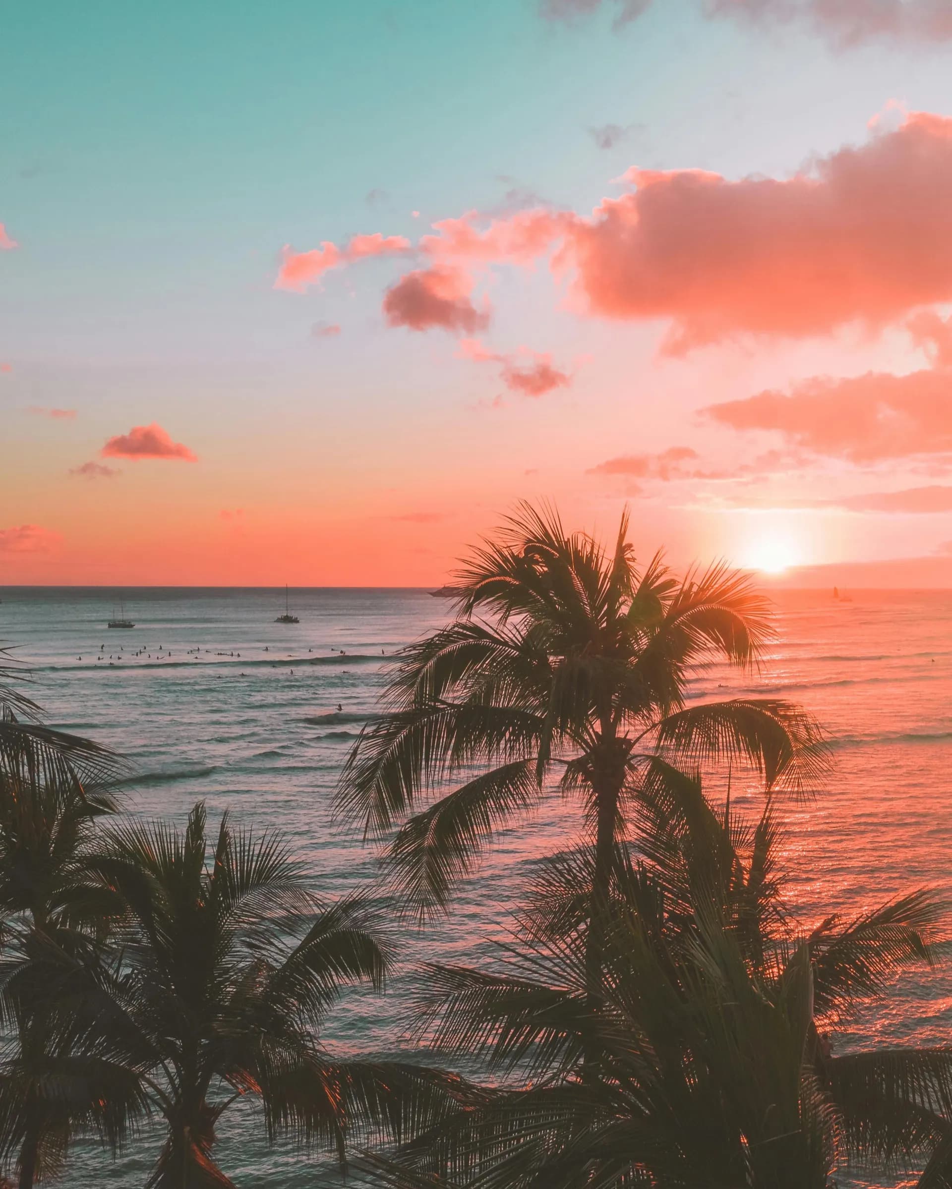 Tropical sunset